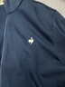 樂卡克（Le coq sportif）【三色】法國(guó)公雞2025新品男女同款立領(lǐng)開衫 海軍藍(lán)色 XL 曬單實(shí)拍圖