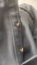 羅蒙（ROMON）T恤男夏季時(shí)尚POLO領(lǐng)短袖上衣棉質(zhì)冰絲休閑外套打底衫LP5深灰L 曬單實(shí)拍圖