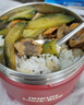 JXIEUM食品級迷你兒童保溫飯盒12小時(shí)雙層不銹鋼真空分格學(xué)生便攜便當(dāng)盒 大號(hào)【700ML】單層 曬單實(shí)拍圖