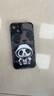 HOLDZU【重影熊貓】適用于蘋果13手機殼iphone13保護套液態(tài)硅膠防摔鏡頭全包超薄磨砂男款女新-石墨黑 曬單實拍圖