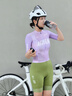 捷酷2025春夏新款ELITE ICEFLOW女士涼感因子雙箭頭墊襠多色騎行短褲 鬣蜥綠（背帶款） M 曬單實(shí)拍圖