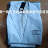 金盾（JINDUN）休閑西服套裝男韓版潮流修身商務(wù)正裝帥氣上衣結(jié)婚小西裝男土外套 白色 西服+西褲 5XL 體重160斤以上 曬單實拍圖