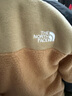 THE NORTH FACE【特惠商品】北面童裝拼色抓絨外套男童舒適保暖|82SY I0J/卡其色 150 L（150/72） 曬單實(shí)拍圖