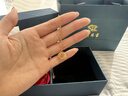 中國珠寶黃金項(xiàng)鏈足金999織夢網(wǎng)莫比烏斯吊墜送老婆生日送女友七夕節(jié)禮物 3.1-3.2g【純白戀語禮盒】 莫比烏斯項(xiàng)鏈 曬單實(shí)拍圖