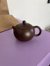 紫來(lái)順宜興原礦朱泥大紅袍泡茶壺功夫茶具名家精品紫砂壺純全手工西施壺 紫泥西施壺【送公道】 180ml 曬單實(shí)拍圖