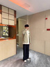 NYING美式網(wǎng)眼透氣褲子男25夏季新款高街潮牌運(yùn)動(dòng)速干休閑褲寬松闊腿褲 黑色 XL （130-150斤） 曬單實(shí)拍圖