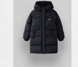 亞瑟士（asics）童裝2024年冬季女童三防中長(zhǎng)款羽絨服加厚保暖防水334241074015 曬單實(shí)拍圖