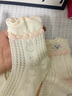 棉奇熊嬰兒襪子夏季薄款新生幼兒短襪寶寶純棉不勒腿春夏女寶網(wǎng)眼襪4雙 YW49-4雙【透氣網(wǎng)孔舒適不悶?zāi)_】 3-5歲 - XL碼 建議腳長13-15cm 曬單實拍圖