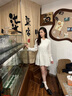 百田森黑色樂福鞋女2025春季真皮超軟羊皮深口單鞋英倫平底小皮鞋 松露黑 36 曬單實拍圖