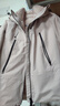 森馬（Semir）陳都靈|90%鴨絨羽絨服女中長款保暖內(nèi)膽24冬新款三合一可拆卸夾克 橡皮粉（白鴨絨）61214 S 155/80A 曬單實拍圖