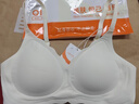 冪友7A抑菌內(nèi)衣女小胸聚攏文胸軟支撐無痕無鋼圈立體承托不跑杯收副乳 曬單實拍圖