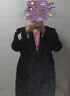 太平鳥(niǎo)女裝西裝【張婧儀同款】春直筒外套通勤 黑色 XL 曬單實(shí)拍圖