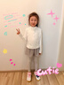 愛(ài)邁尼女童T恤速干運(yùn)動(dòng)衣2025春裝新款兒童瑜伽跑步上衣半拉鏈訓(xùn)練長(zhǎng)袖t 19579白色速干衣+16168灰色裙褲 140 cm 曬單實(shí)拍圖