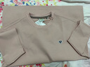 哈吉斯（HAZZYS）男裝 夏季【PHIZ系列】寬松上衣圓領(lǐng)純色簡(jiǎn)約短袖T恤男 淺粉色LP L （175/96A 48） 曬單實(shí)拍圖