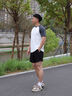 Calvin Klein運動【吸濕速干】25春夏男士ck戶外跑步透濕運動短褲GMS5S846 UB1-太空黑 L 曬單實拍圖
