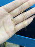 中國黃金星星流蘇黃金耳釘女18K金耳飾時尚七夕情人節(jié)禮物送女友老婆生日 18k金星星流蘇耳線/京速達(dá) 曬單實拍圖