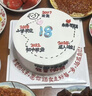 曼恒網(wǎng)紅18歲成人禮生日蛋糕同城配送全國(guó)定制祝福勵(lì)志蛋糕送男女孩 A款成人禮蛋糕 8英寸(適合2-4人) 曬單實(shí)拍圖