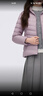 波司登（BOSIDENG）25款短款羽絨服女90絨商場(chǎng)熱賣(mài)同款立領(lǐng)羽絨內膽新年騏驥紅本命年 【店長(cháng)推薦】數字薰衣草6211-淺春色 XS 155/80A 體重約100斤以?xún)?曬單實(shí)拍圖