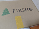 杉杉（FIRS）短袖襯衫男100支純棉DP免燙男夏季易打理商務(wù)襯衣 藍紫條紋 40  曬單實(shí)拍圖