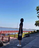 奢馳路易（SECHILOUIS）品牌樂福鞋女2024新款一腳蹬牛筋底軟底單鞋平底休閑媽媽小白皮鞋 白色(皮面) 35 225mm 曬單實拍圖