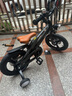 鳳凰兒童自行車(chē)男女小孩初學(xué)腳踏車(chē)鎂合金輔助輪自行車(chē) 法拉利山地車(chē) 一體輪深灰-碟剎-輔助輪 14寸【適合95-130cm】 曬單實(shí)拍圖
