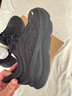 HOKA ONE ONE新款男款夏季邦代9公路跑步鞋BONDI 9輕盈舒適緩震 黑色/黑色-寬版 45 曬單實拍圖