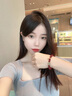 小米星高度原礦紅朱砂手串女款和田玉轉(zhuǎn)運(yùn)珠屬蛇年本命年手鏈 【珠徑約6MM】宮廷御用級(jí)紫金砂+ 曬單實(shí)拍圖