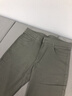 羅蒙（ROMON）褲子男純棉彈力輕薄透氣耐磨工裝牛仔款輕商務(wù)休閑通勤長褲 灰 32 曬單實拍圖