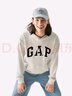 Gap男女裝2025春季新款貼布繡logo連帽衫衛衣經(jīng)典上衣美版 灰白色 868460 XS 美碼 S亞洲碼175/88A 曬單實(shí)拍圖