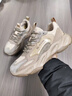 群狼·世家男鞋2025新款春秋厚底增高男士老爹鞋網(wǎng)面透氣休閑運動(dòng)鞋 卡其色 【此款為皮鞋標準碼】 38 (240mm) 曬單實(shí)拍圖
