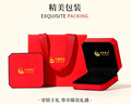中國黃金（CHINA GOLD）蛇年本命年黃金項鏈女足金吊墜生日禮物送女朋友老婆 金重約：0.7g【配銀鏈】蛇寶寶黃金吊墜 曬單實拍圖