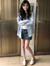 卓詩(shī)尼羅馬涼鞋女2025年夏季新款編織鏤空復(fù)古一字帶休閑包頭沙灘豬籠鞋 米白色 37 曬單實(shí)拍圖