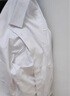 BLUE LITTLE WHITE免燙抗皺襯衫男白長袖商務(wù)休閑男士襯衫職業(yè)正裝襯衣工裝修身上衣 白色無紋 41 （140斤-150斤） 曬單實拍圖