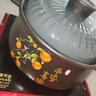 奧秘砂鍋燉鍋煲家用耐高溫電磁爐燃氣灶通用砂鍋陶瓷干燒煲仔飯湯煲 電磁爐可用-平安喜樂(lè ) 3.3L 曬單實(shí)拍圖