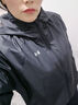 安德瑪（Under Armour）女裝 26春季新款運動(dòng)上衣潮流連帽夾克戶(hù)外風(fēng)衣跑步健身訓練外套 1382698-001/黑色/店長(cháng)主推款 M (162cm-166cm) 曬單實(shí)拍圖