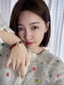 浪漫秀閣品牌高端原礦朱砂手串女本命年和田玉轉(zhuǎn)運(yùn)珠生日禮物送媽媽女友 朱砂招才納福手鏈--傳承禮盒 珠徑8mm(適合偏瘦女士) 曬單實(shí)拍圖