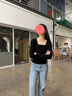 嫻柔 黑色方領(lǐng)打底衫女秋冬新款長(cháng)袖T恤內搭洋氣U低領(lǐng)加厚保暖上衣 黑色【方領(lǐng)】 XXL 曬單實(shí)拍圖
