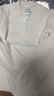 ZEZI無領小西裝女進口三醋酸西服外套極簡氣質百搭時尚2025春夏新款 【凱特西裝】云泥白 M （100-110斤） 曬單實拍圖