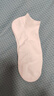 鹿人男純棉船襪春夏款商務(wù)純色吸汗舒適透氣防臭休閑商務(wù)襪5雙裝 9179 9179-白色（男款）- 5雙 均碼 曬單實拍圖