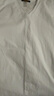 羅蒙（ROMON）日系270g重磅V領(lǐng)短袖t恤男夏季純棉純色雞心領(lǐng)打底衫寬松半袖體恤 白色 XL 145-165斤 曬單實(shí)拍圖