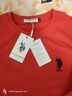 U.S. POLO ASSN.衛衣男春秋季新款圓領(lǐng)運動(dòng)休閑服外套保羅男士t恤上衣服 紅色 XL 曬單實(shí)拍圖