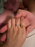 周梵生人工培育鉆石戒指女18K金六爪人造合成鉆戒一1克拉結婚女戒可定制 培育鉆 F色 VS凈度 3EX切工 【活動】1克拉 曬單實拍圖
