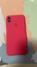 克雷盾（KELEIDUN） 蘋(píng)果X手機殼液態(tài)硅膠iPhonexsmax全包防摔純色保護套 蘋(píng)果xsmax【山茶紅】 曬單實(shí)拍圖