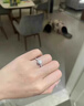 IDC人工培育鉆石18K金鉆戒女結婚pt950鉑金1克拉戒指國慶節訂婚禮物 18k金【D色VVS/3EX/NGIC證書(shū)】 50分【重金版】 曬單實(shí)拍圖