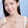周六福（ZLF）  18K金鉆石吊墜女玫瑰花璀璨時(shí)尚氣質(zhì)掛墜項鏈送女友節日禮物 吊墜+18k金白O字鏈（約41+5cm） 曬單實(shí)拍圖