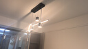 雷士（NVC）吊燈美式輕奢水晶客廳大燈LED智能臥室燈 燈具套餐廳燈飾全屋 【3室2廳A】10頭+星夢餐吊 曬單實(shí)拍圖