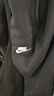 耐克（NIKE）男運動(dòng)褲 冬季針織加絨錐形休閑褲 溫暖舒適 BV2708-010 黑 L 曬單實(shí)拍圖
