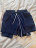 范德安（BALNEAIRE）【郭品超同款】男士沙灘褲雙層水陸兩穿防尷尬速干時(shí)尚運動(dòng)健身 藍白經(jīng)典 XL 曬單實(shí)拍圖