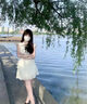 多菲尼森 韓系學(xué)院風(fēng)小個(gè)子夏連衣裙女小飛袖甜美蛋糕裙溫柔初戀感公主裙 學(xué)院風(fēng)白色連衣裙 M 【40-50KG】 曬單實(shí)拍圖