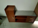 皮空間全實(shí)木換鞋凳家用門(mén)口客廳可坐穿鞋凳鞋架一體簡(jiǎn)約長(cháng)凳抽屜鞋柜 胡桃色（包安裝） 80+28cm 曬單實(shí)拍圖